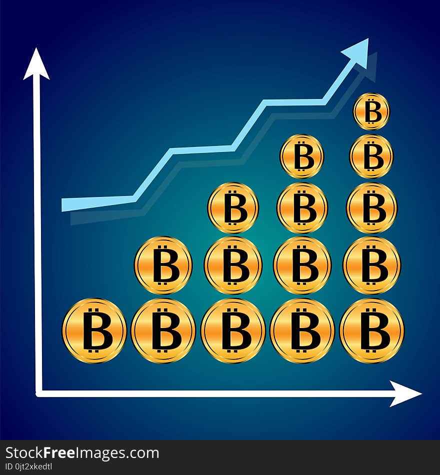 Bitcoin sign icon for internet money. Crypto currency symbol and coin image for using in web projects or mobile applications. Vector illustration. Bitcoin sign icon for internet money. Crypto currency symbol and coin image for using in web projects or mobile applications. Vector illustration.