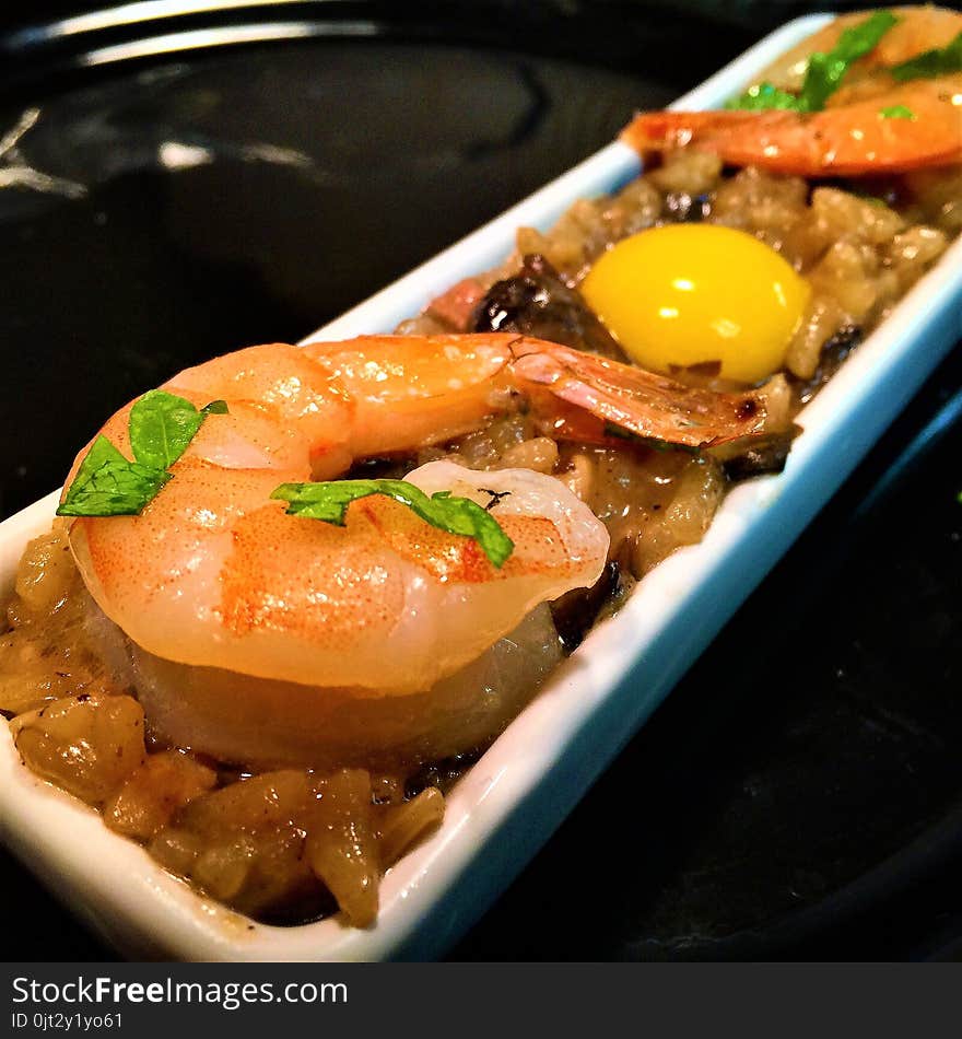 Seafood Risotto with Scampi Prawns