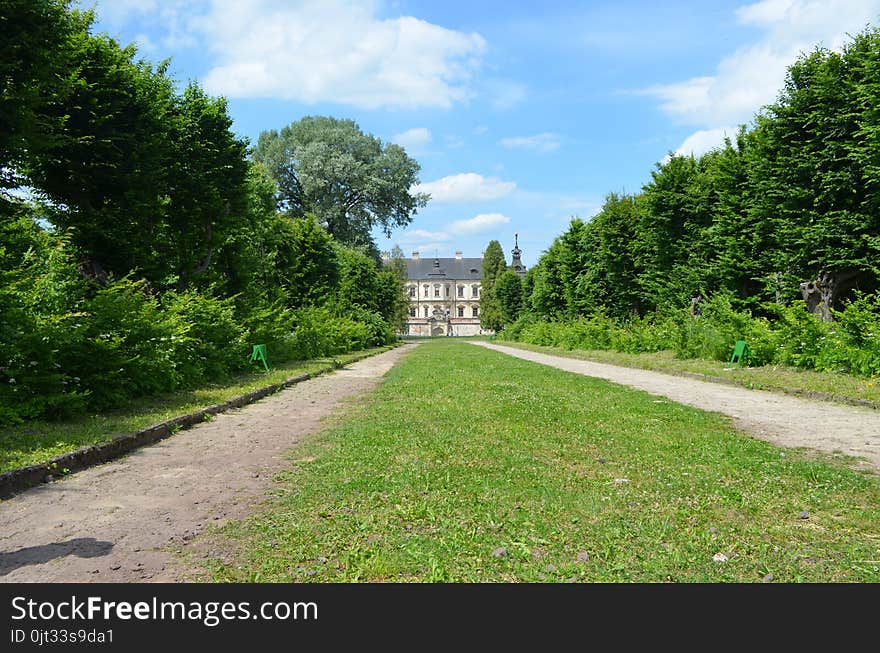 Ancient Castle In Pidhirtsi In Ukraine