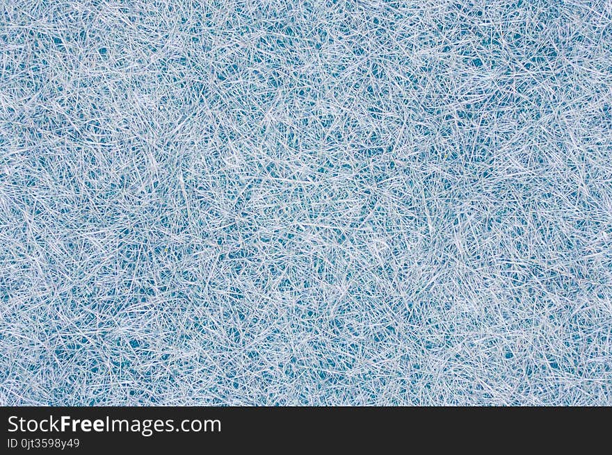 Blue Fiber Wall Background