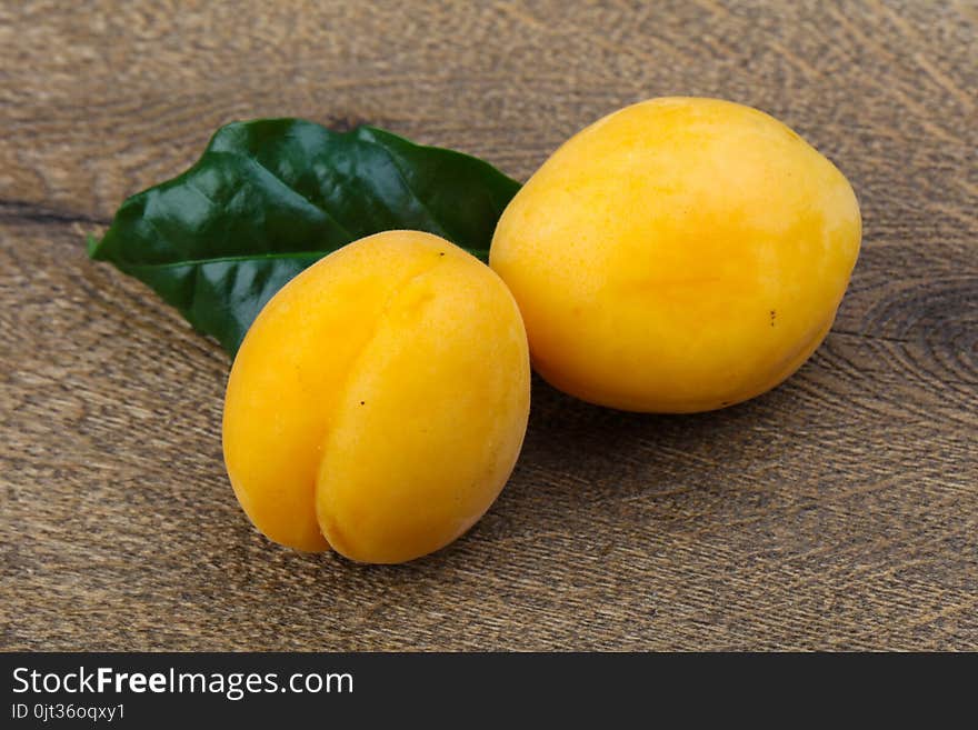 Fresh Ripe Apricots