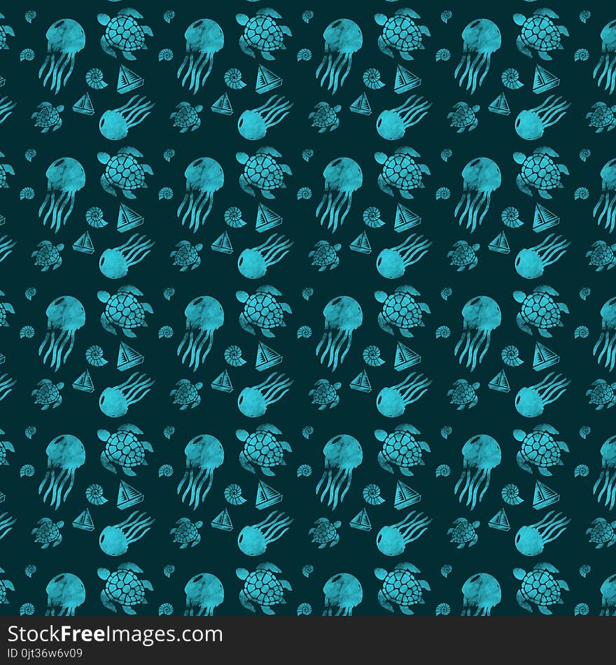 This pattern shows the beauty of the sea and the holiday atmosphere on the beach. This pattern shows the beauty of the sea and the holiday atmosphere on the beach