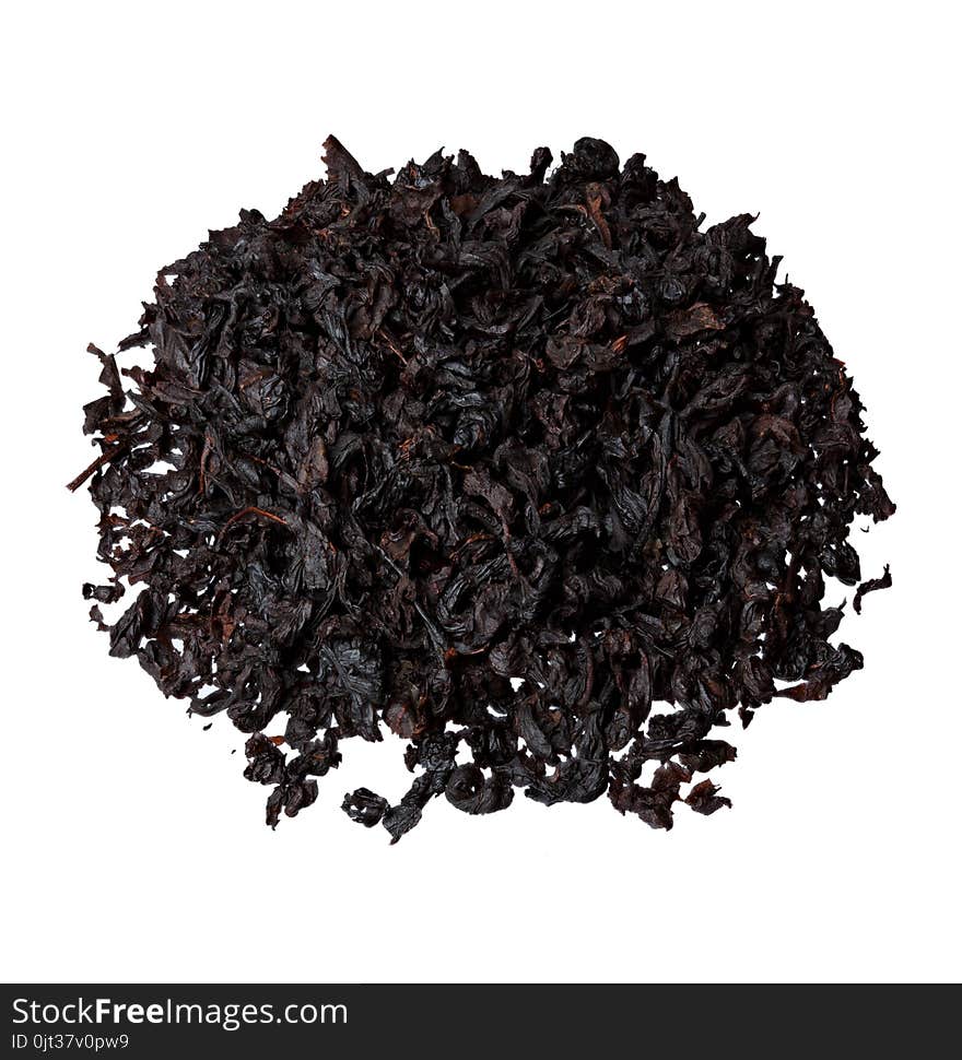 Black Soursop tea on white. High resolution photo