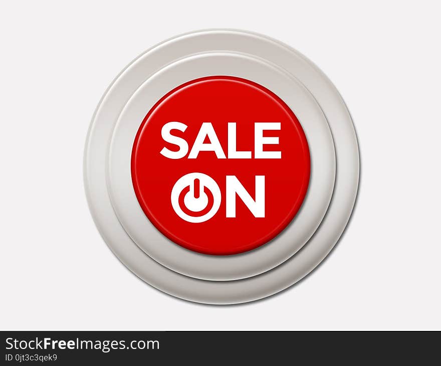 Sale On Push Button Help background image. Can be used for your next presentations and banners