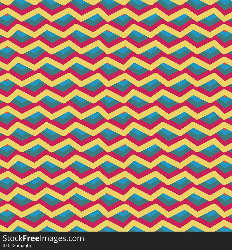 Abstract Geometric Retro Vintage Scribble Stripe Art Pattern Texture