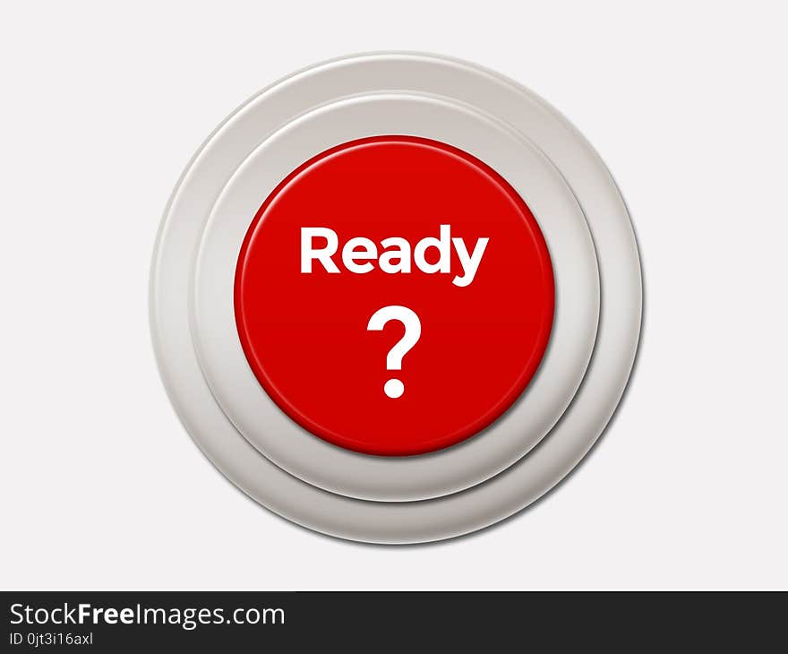 Are you ready message background image. Can be used for your next presentations and banners