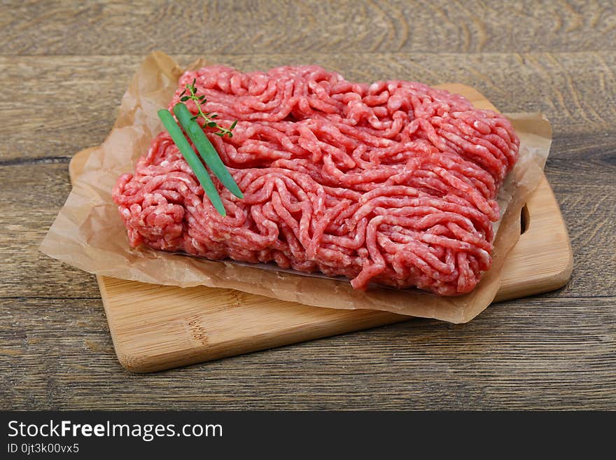 Minced beef