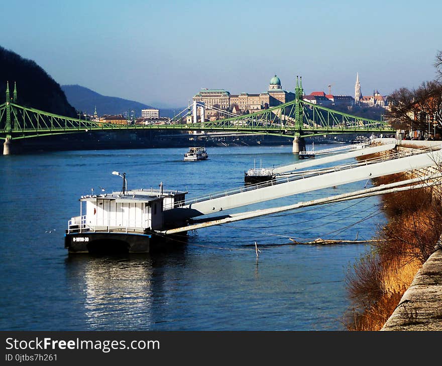 Panorama of Budapest with Bridges, the Danube and the Castle