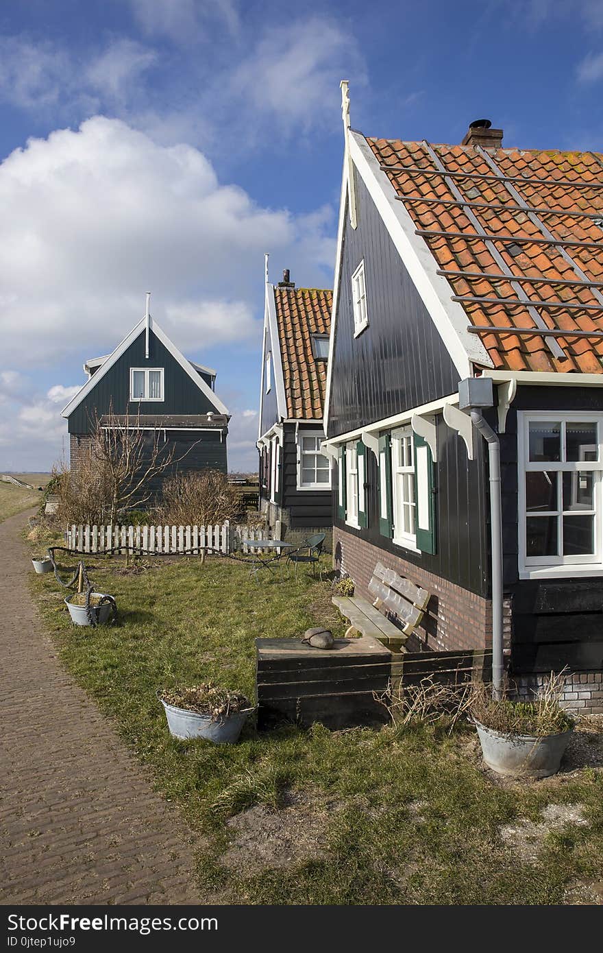 Marken in winter during winter