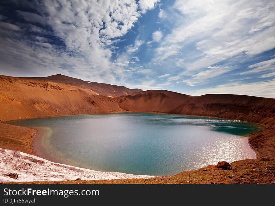 Lake in Iceland