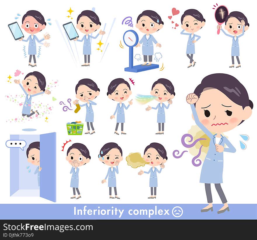 White coat women_complex design