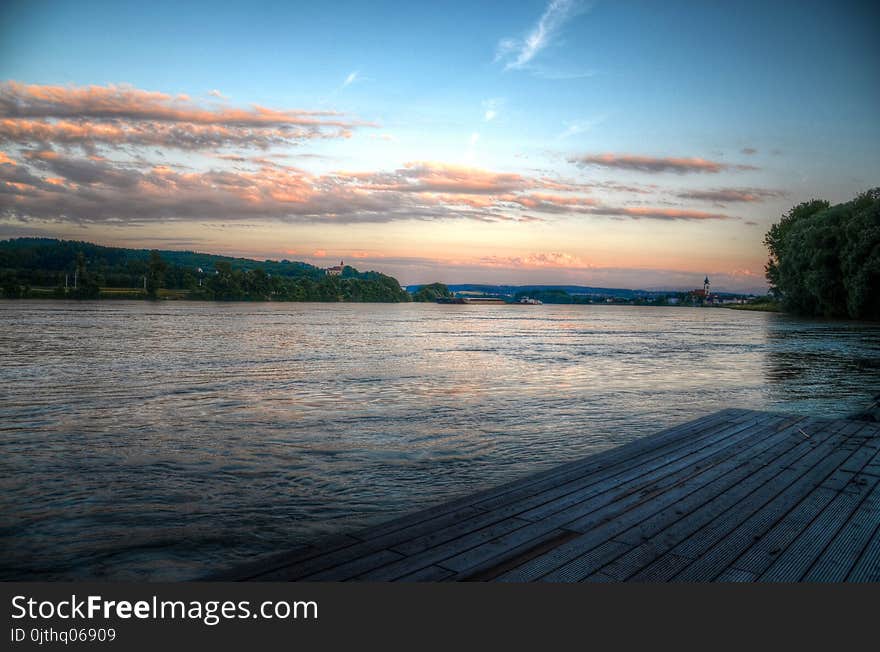 Dock on Calm Body of Water