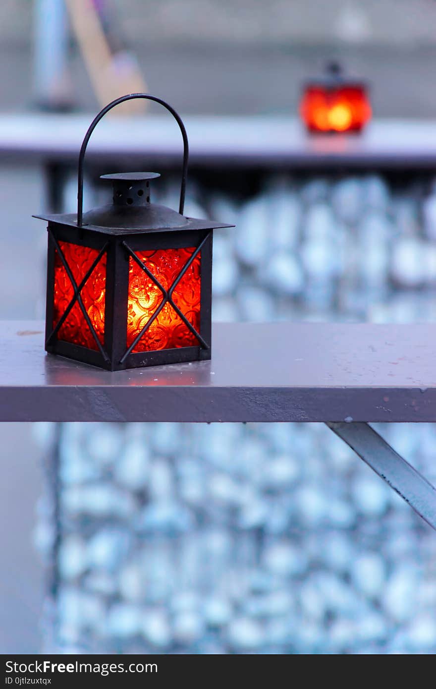 Street lantern background