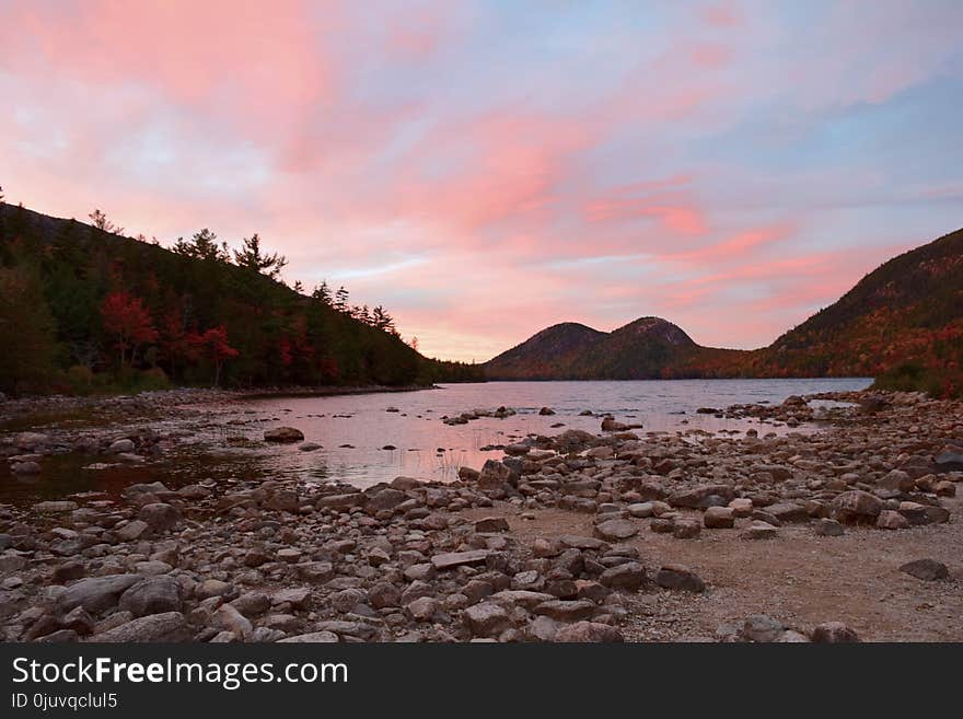 Nature, Sky, Loch, Wilderness