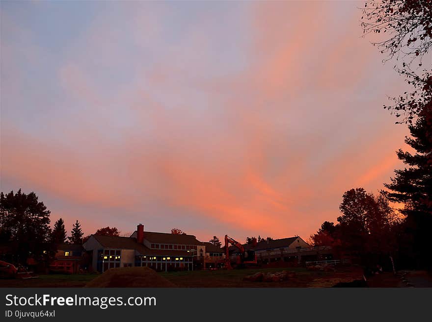 Sky, Cloud, Dawn, Afterglow