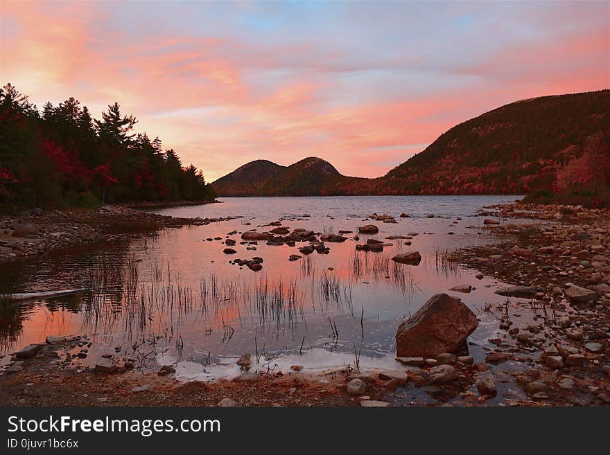 Reflection, Nature, Loch, Lake