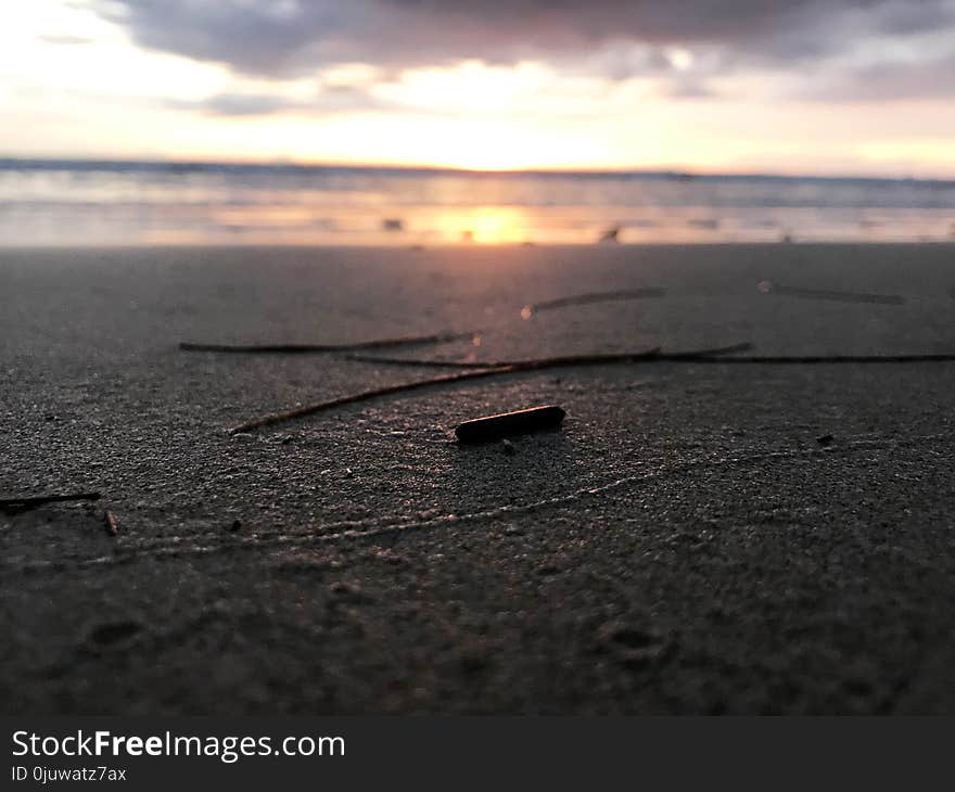 Sea, Horizon, Sky, Calm