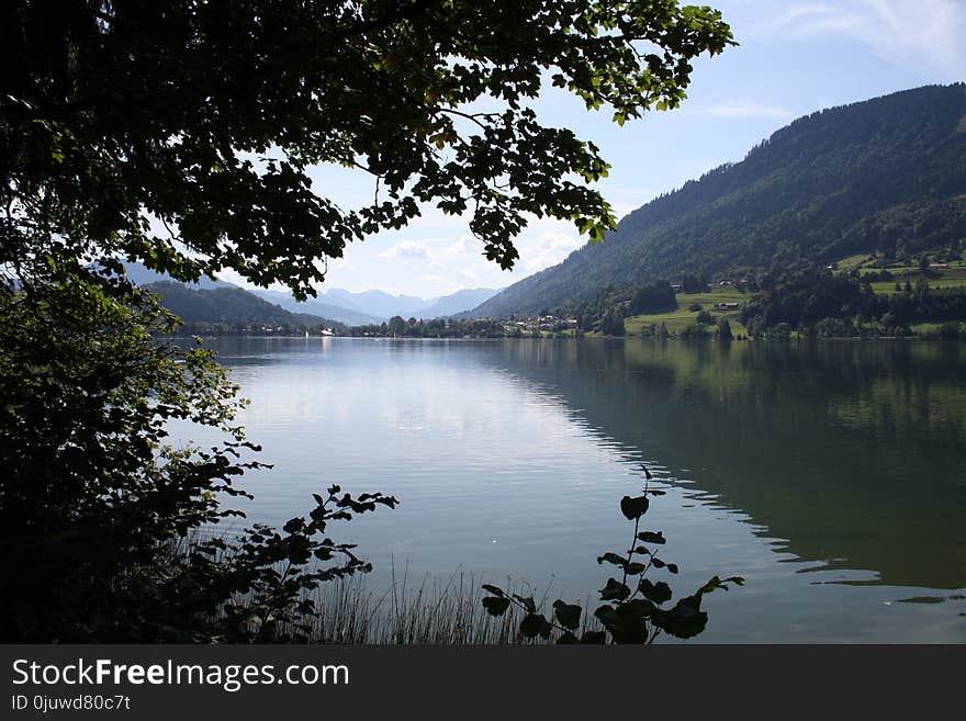 Reflection, Water, Nature, Lake