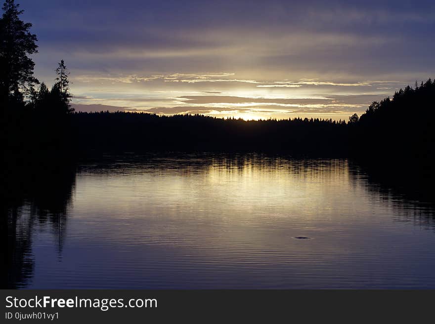 Reflection, Sky, Water, Waterway