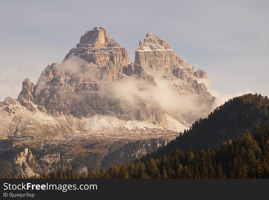 Mountainous Landforms, Mountain, Mountain Range, Sky