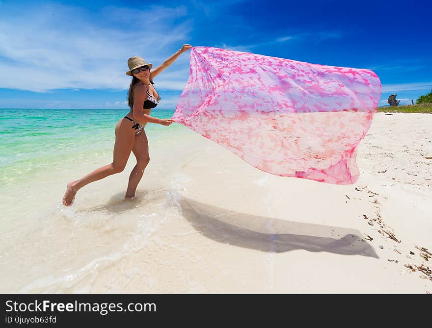 Philippines, woman bikini