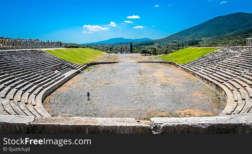 Amphitheatre, Sport Venue, Historic Site, Structure