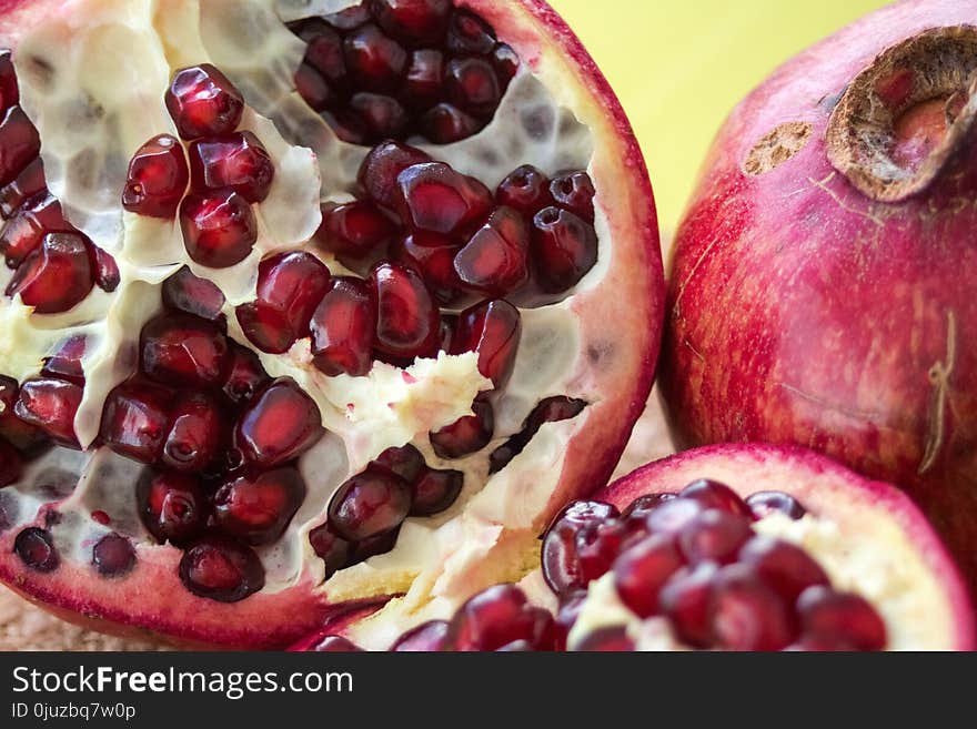 Fruit, Pomegranate, Food, Natural Foods