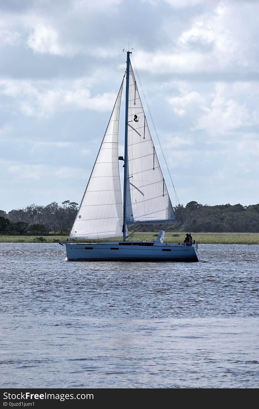 Sail, Sailboat, Water Transportation, Waterway