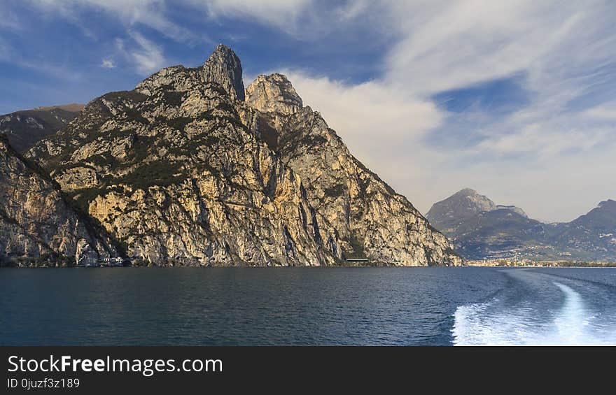 Sky, Promontory, Mountain, Fjord