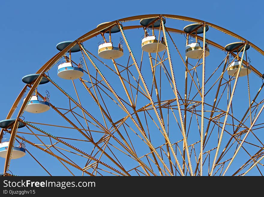 Ferris Wheel, Tourist Attraction, Sky, Structure