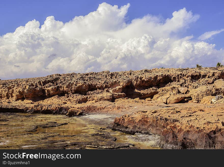 Sky, Badlands, Rock, Ecosystem