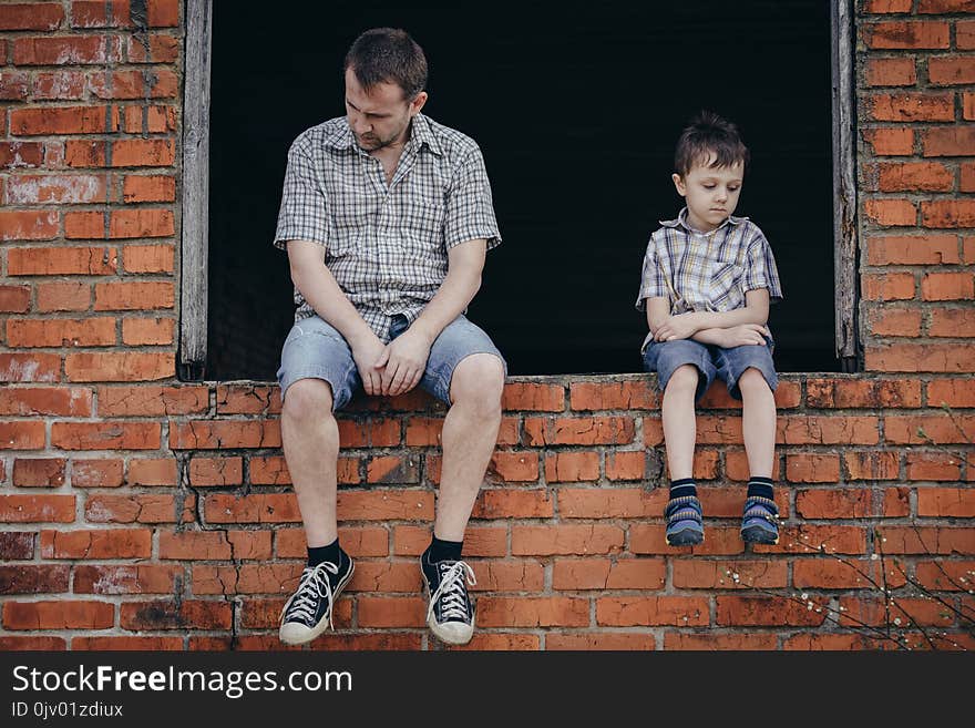 People, Photograph, Sitting, Male