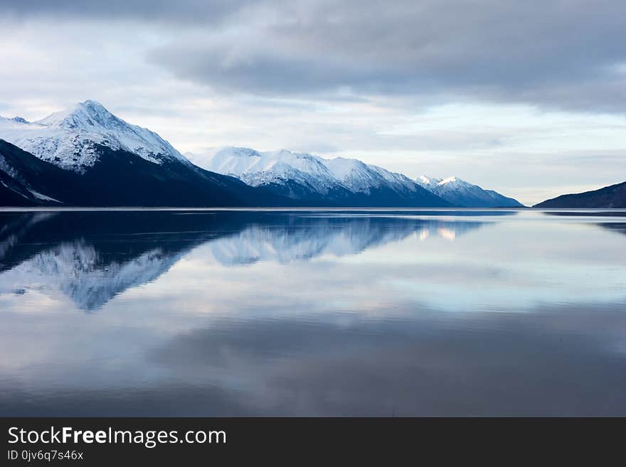 Landscape Photography of Snow Capped Mountains