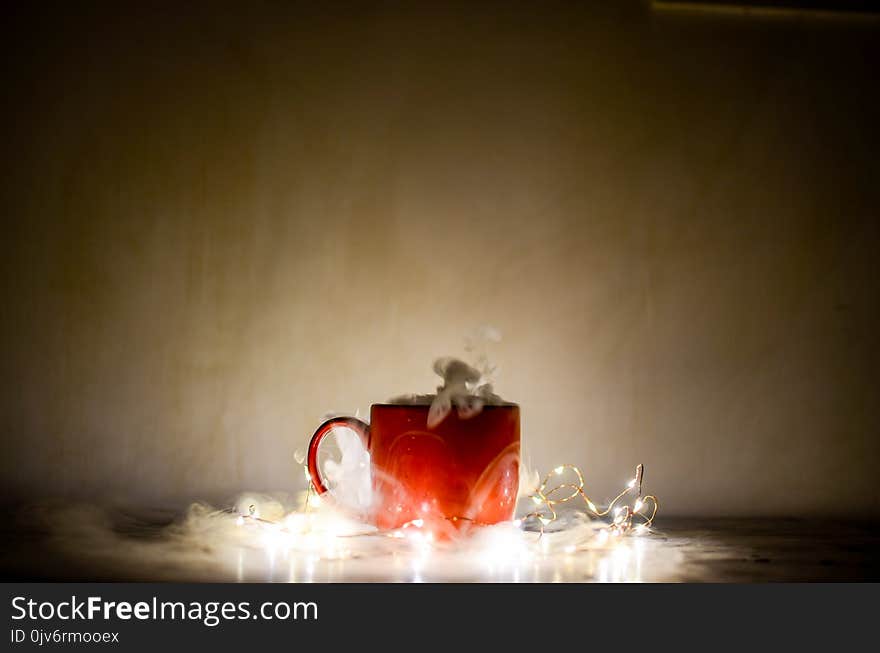 Red Ceramic Coffee Mug