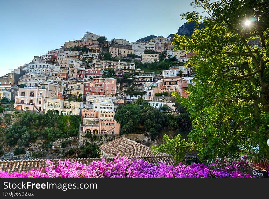 Town on Mountain