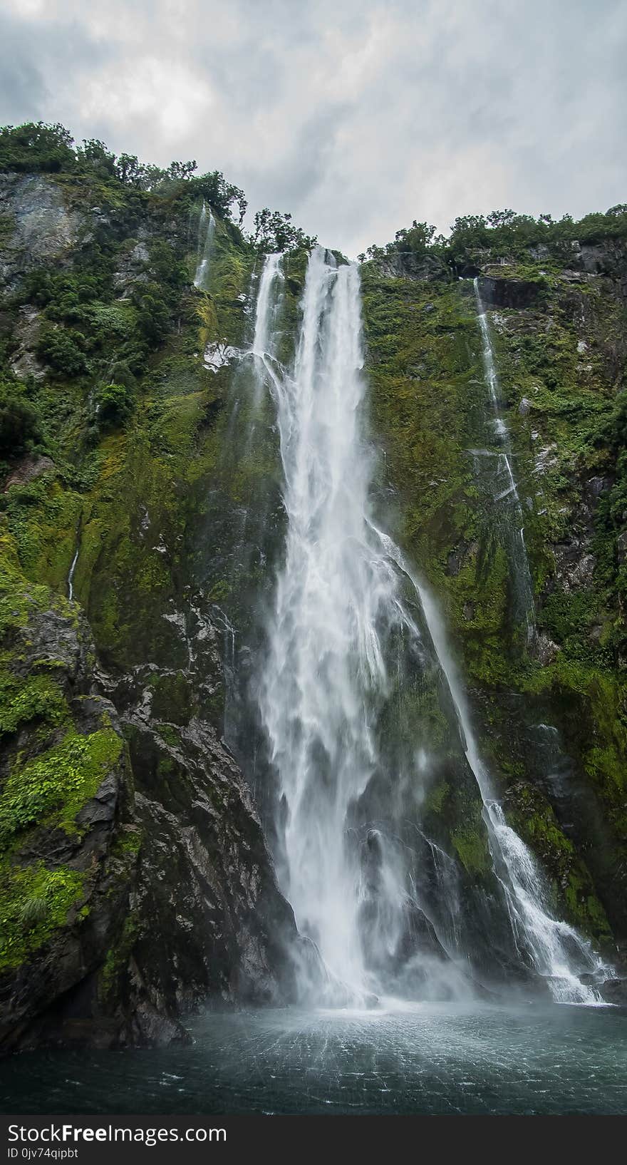 Milford Sound Waterfall