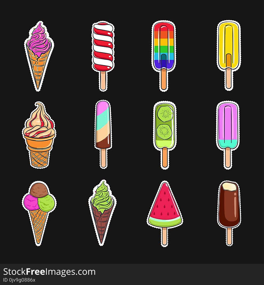 Ice Cream Vector Collection