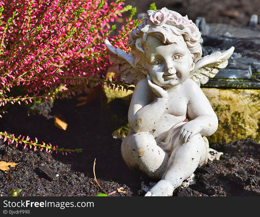 Statue, Stone Carving, Sculpture, Lawn Ornament