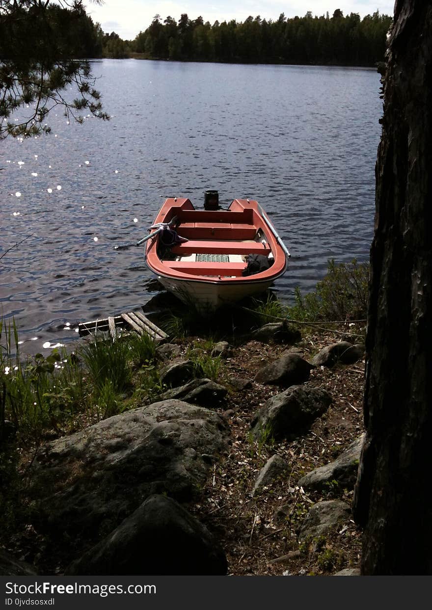 Reflection, Waterway, Water, Boat