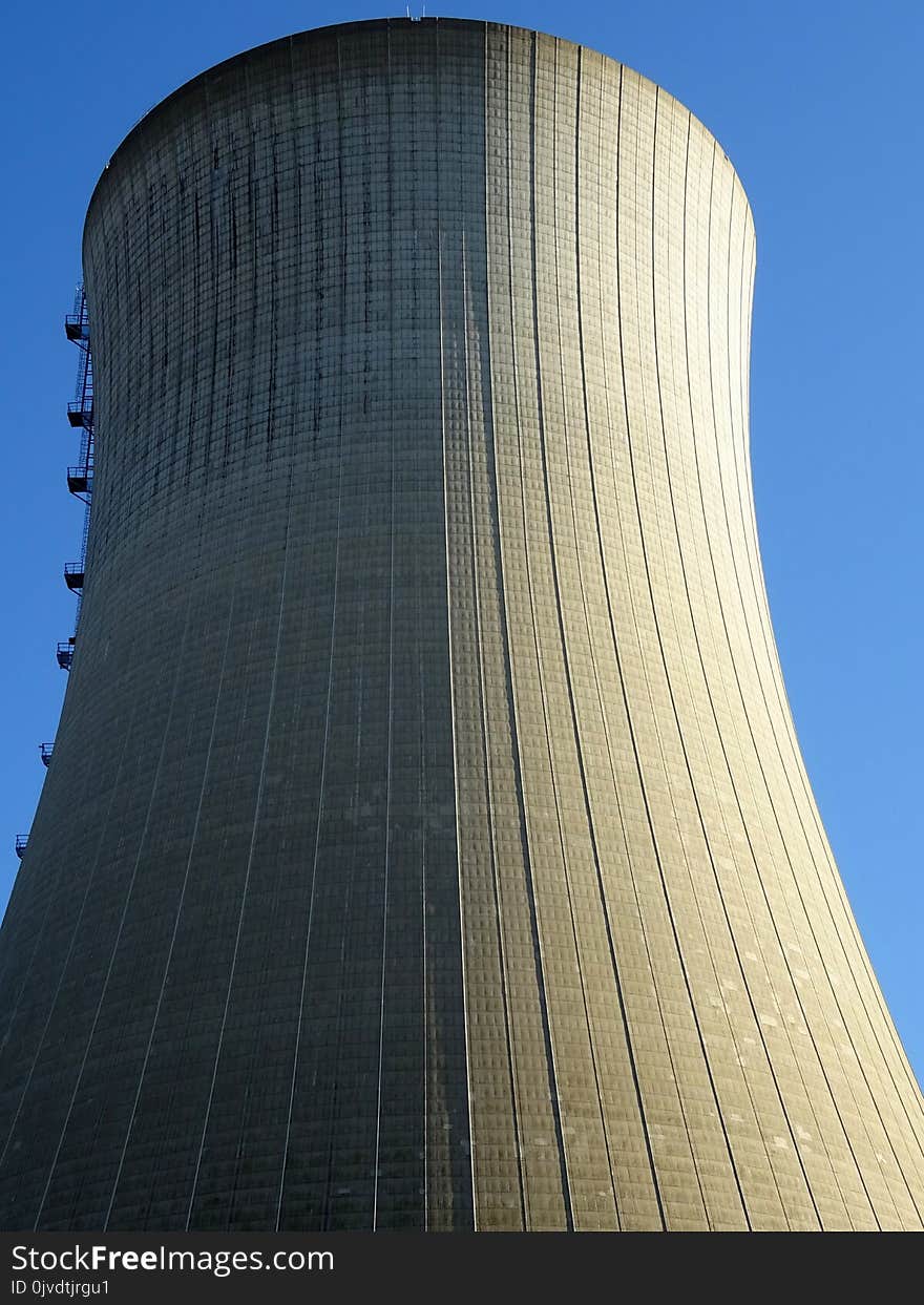 Cooling Tower, Skyscraper, Sky, Landmark