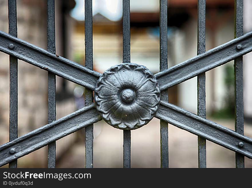 Iron, Metal, Structure, Wheel