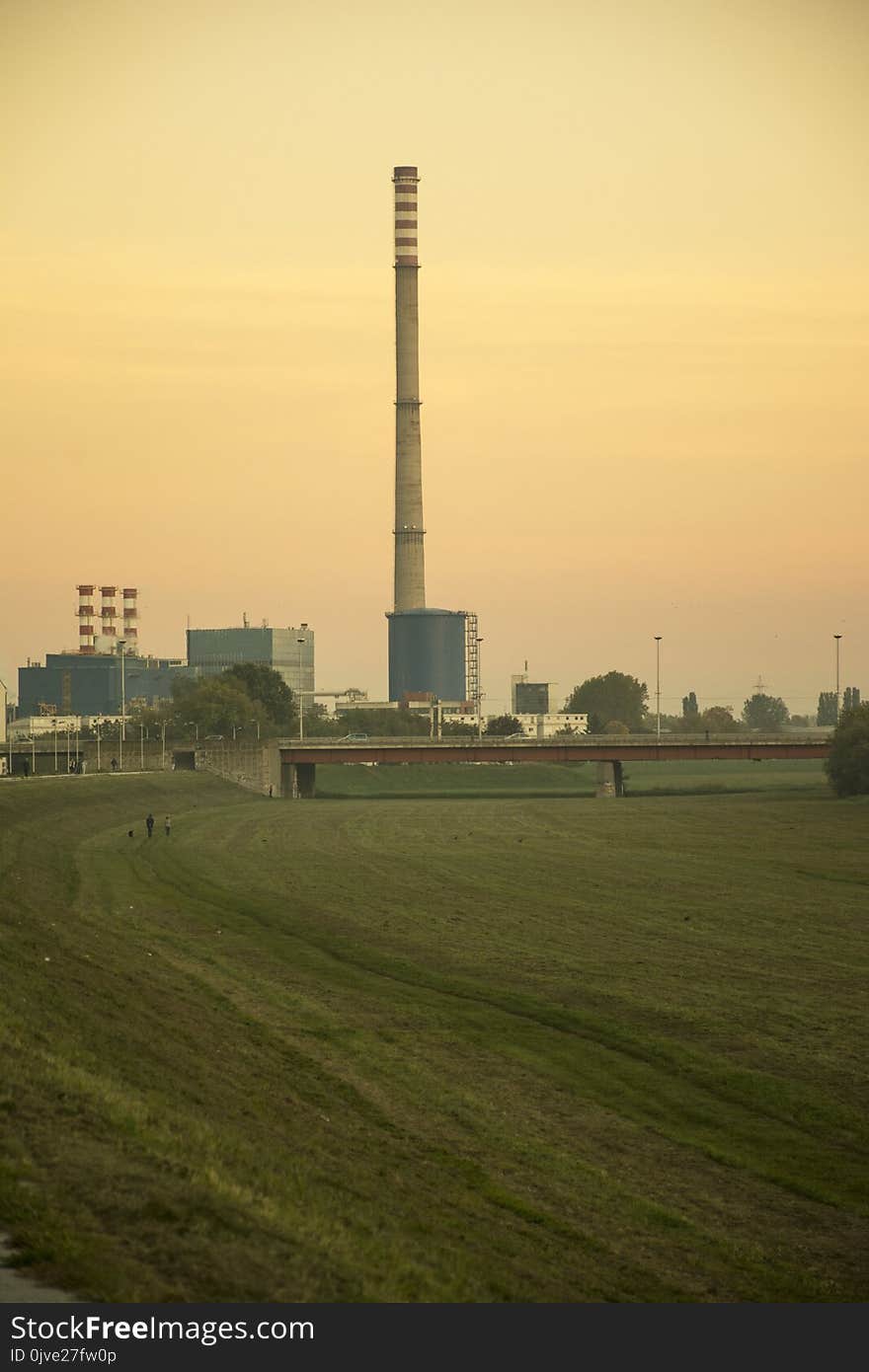 Sky, Landmark, Tower, Grass