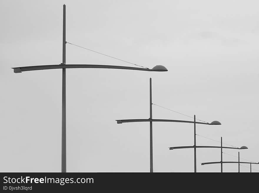 Photograph of Electric Posts