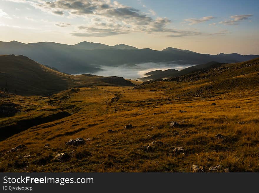 Photography of Mountain Range