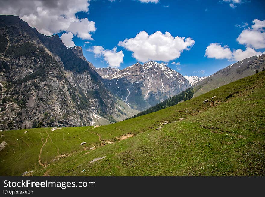 Landscape Photo of Mountains