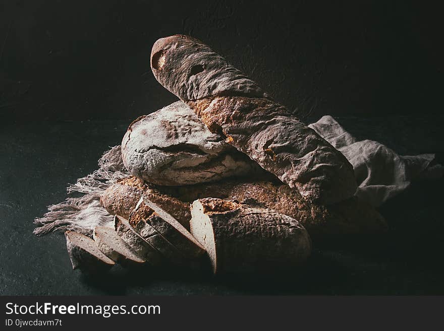 Variety of Artisan bread