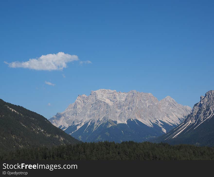 Sky, Mountainous Landforms, Mountain Range, Mountain