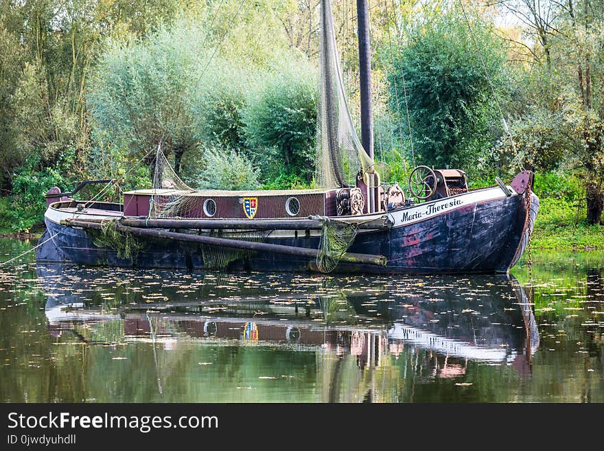 Waterway, Reflection, Water Transportation, Water