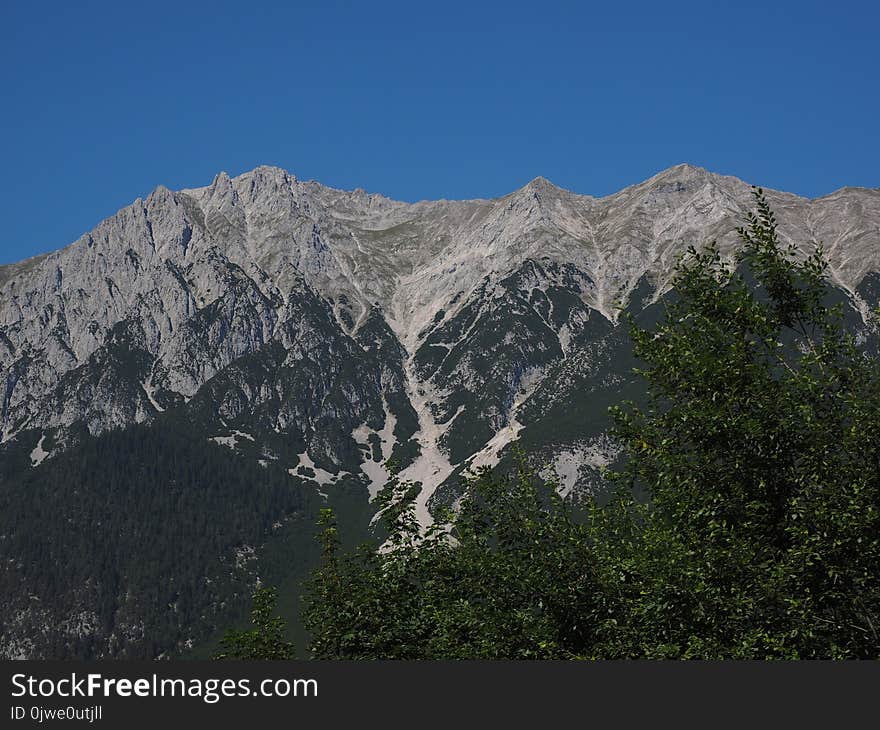 Mountainous Landforms, Mountain, Mountain Range, Sky