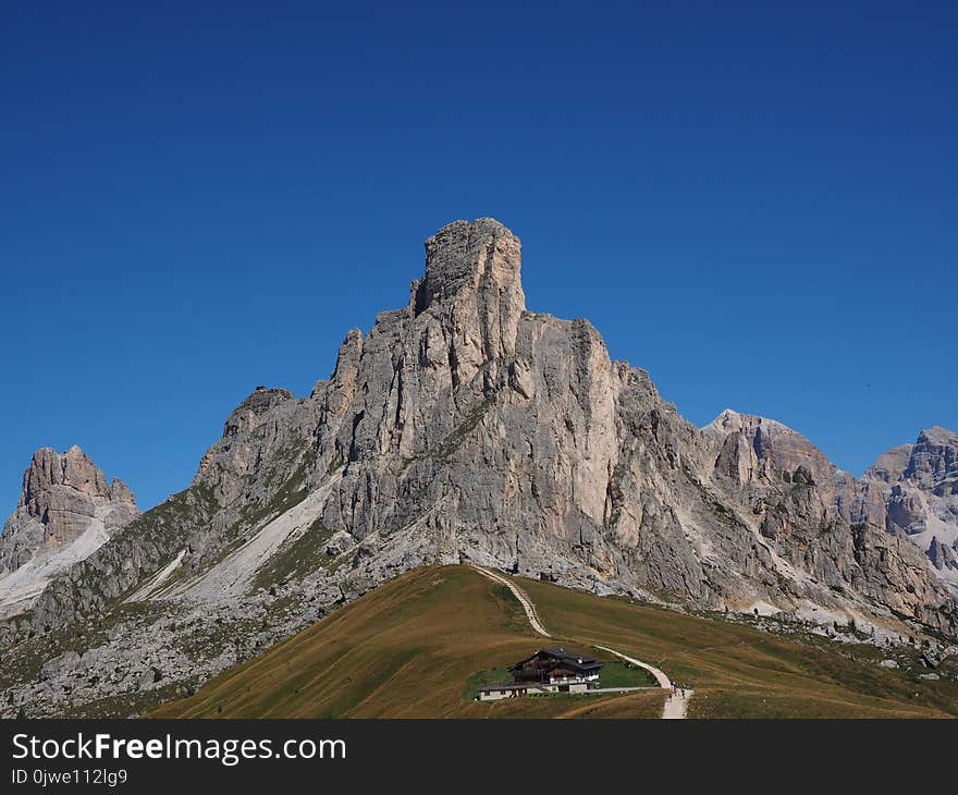 Mountainous Landforms, Mountain, Mountain Range, Sky